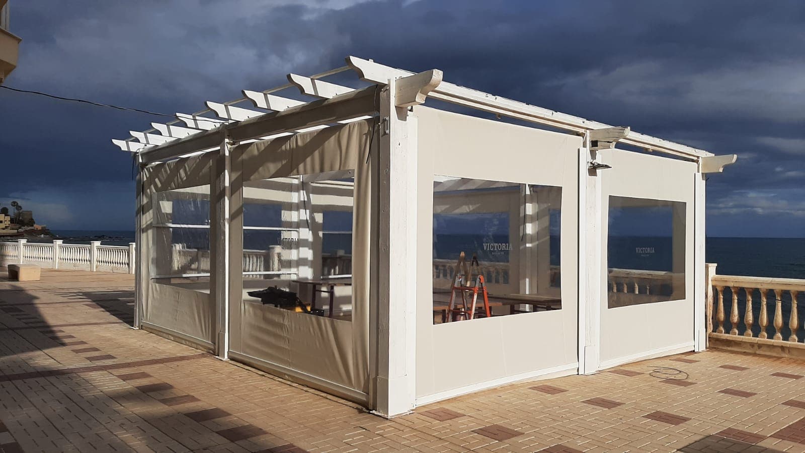 toldo de cierre de terraza